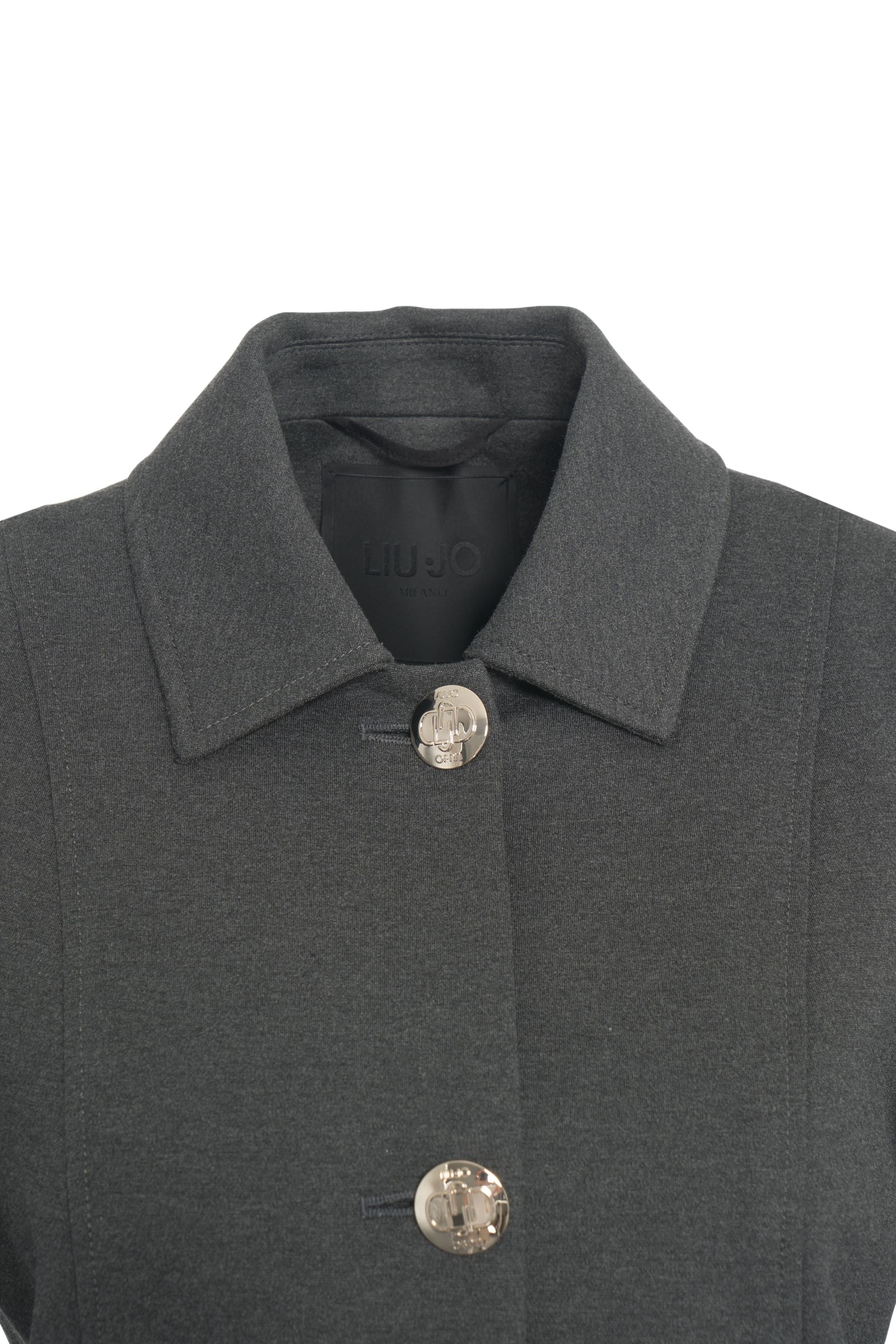 LIU JO Elegant Women's Jacket with Decorative Buttons