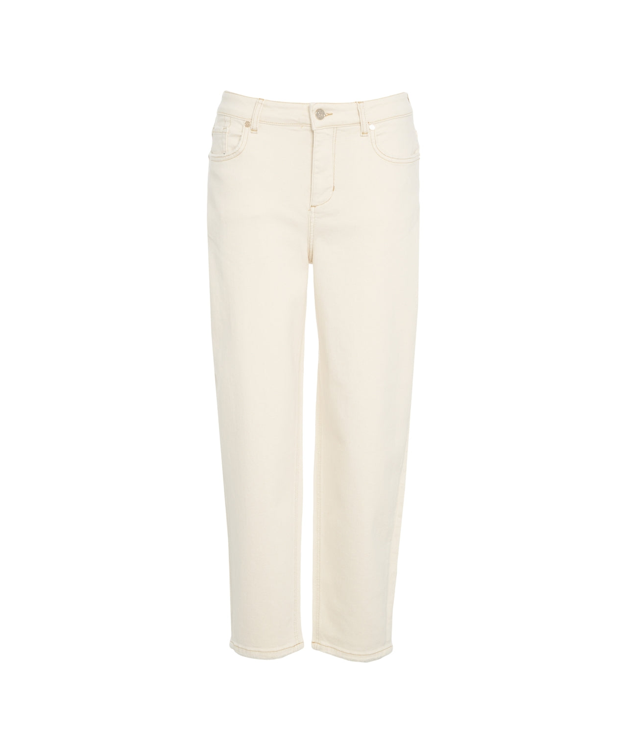 LIU JO Cropped Straight Cut Jeans for Women