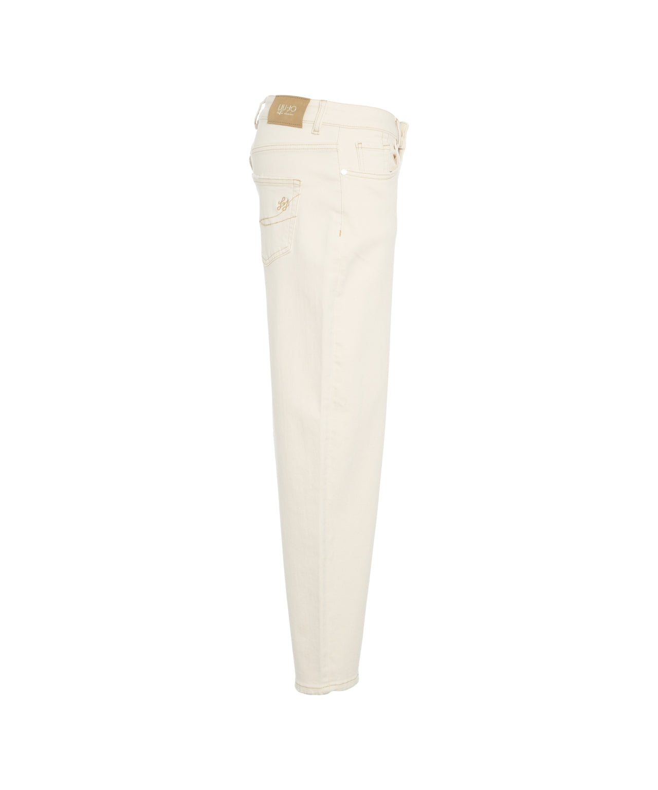 LIU JO Cropped Straight Cut Jeans for Women