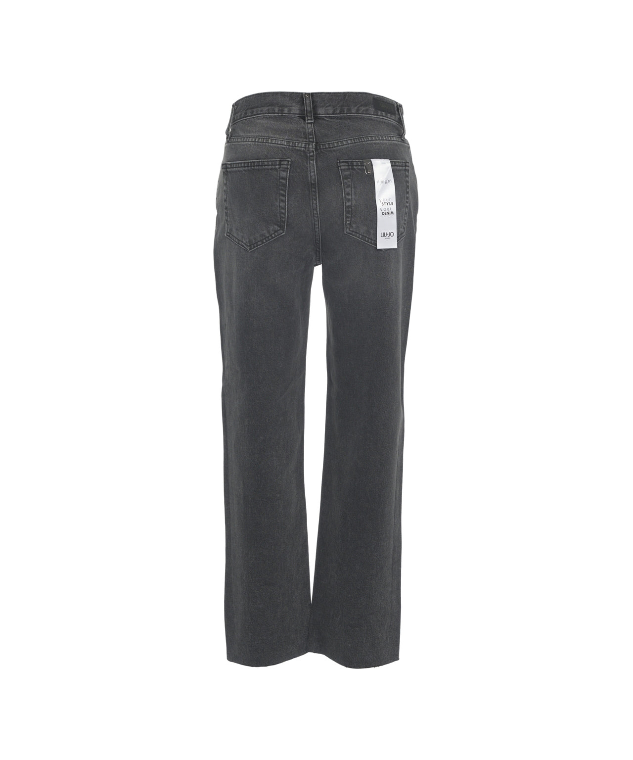 LIU JO Straight Leg Jeans with Strass for Women - FW25