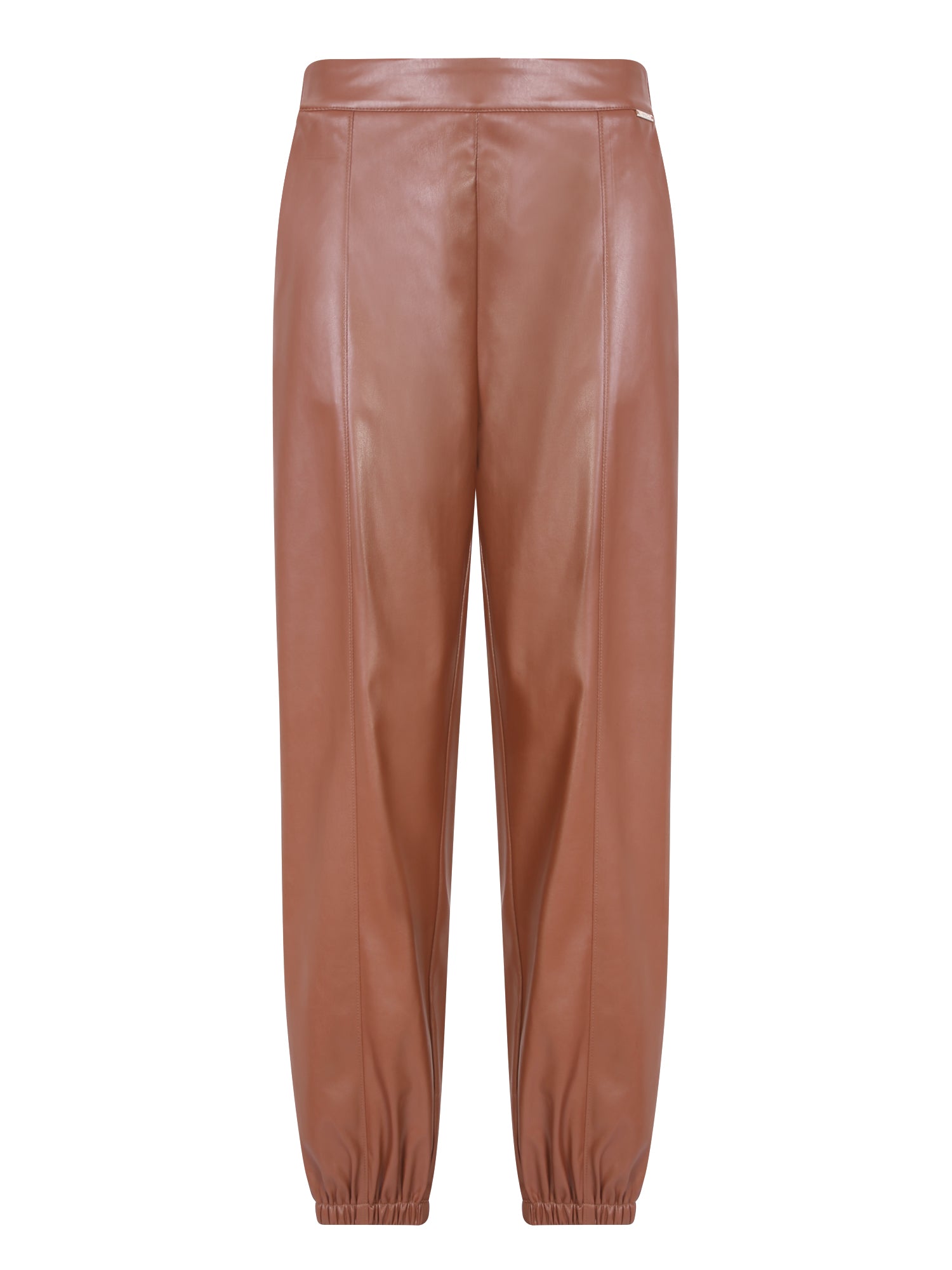 LIU JO High Waist Trousers with Tapered Leg for Women - FW25