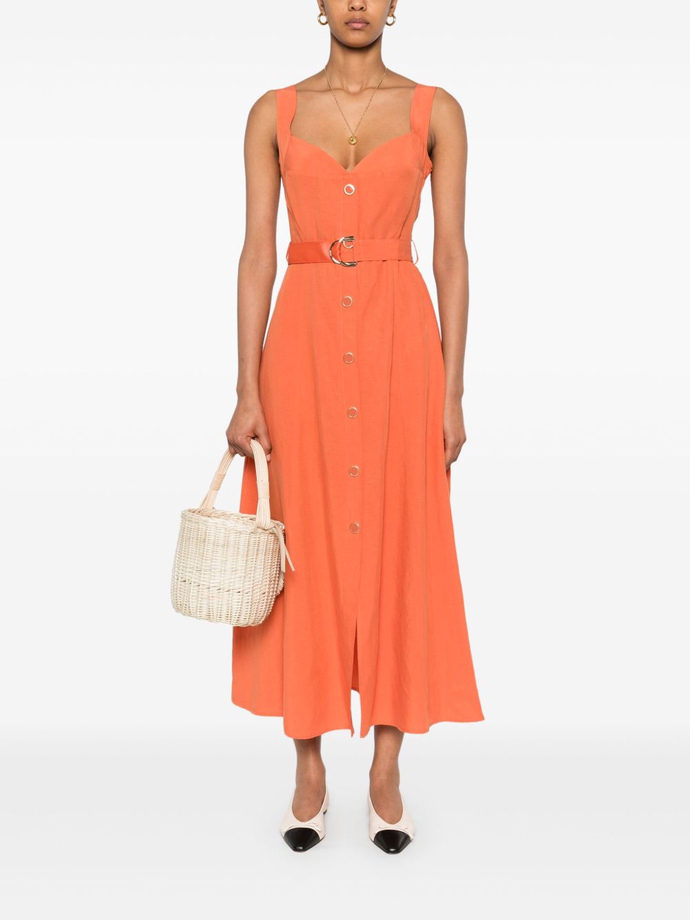 LIU JO WHITE Elegant Mini Dress for Women - SS25 Collection