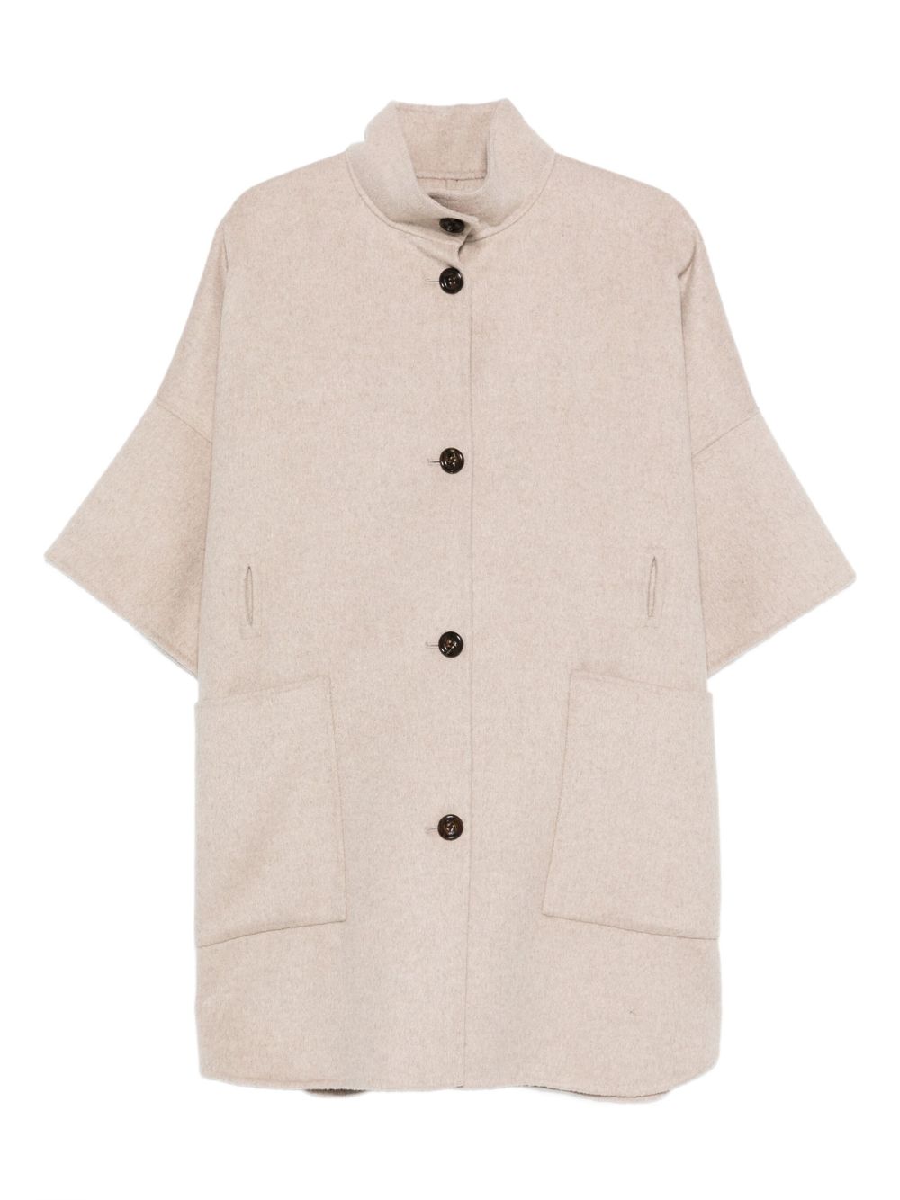 LIU JO Chic High Collar Kimono Sleeve Jacket