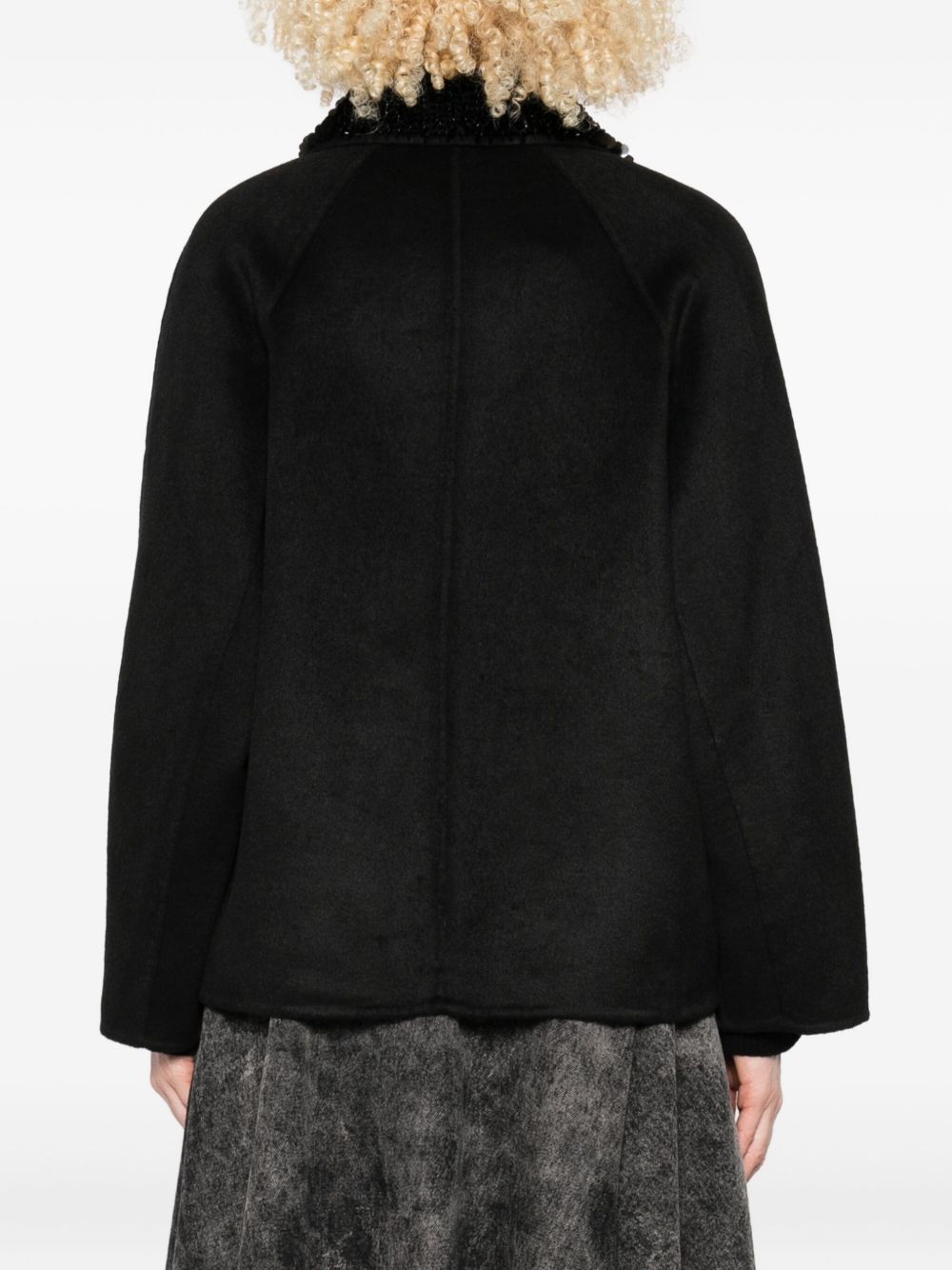 LIU JO Chic Wool-Polyester Blend Jacket for Women