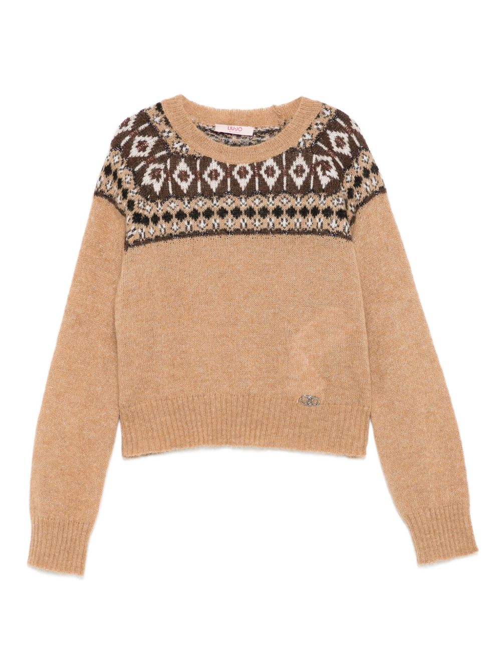 LIU JO Chic Alpaca Blend Sweater for Girls