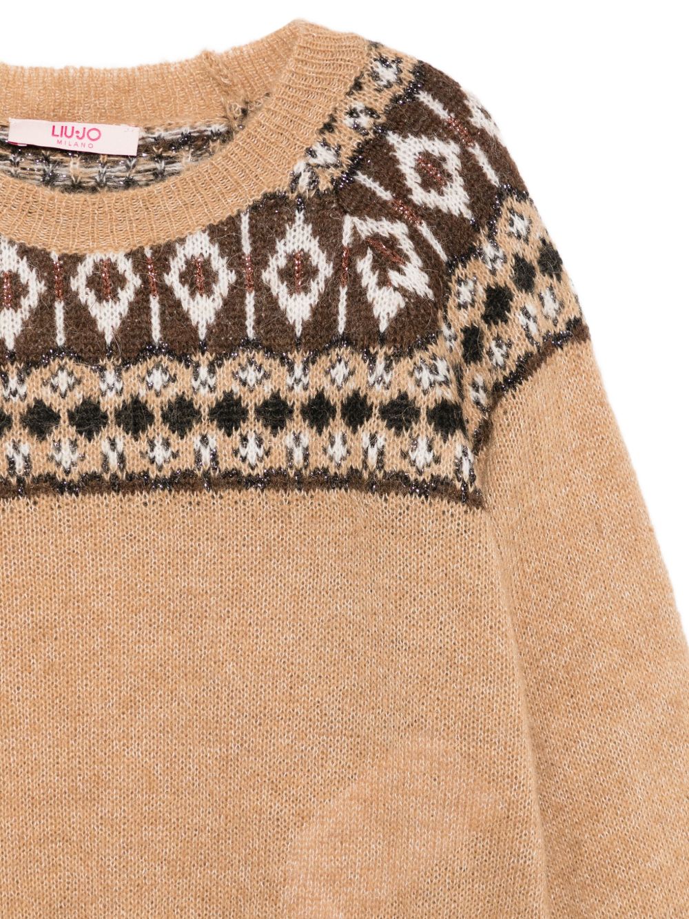 LIU JO Chic Alpaca Blend Sweater for Girls