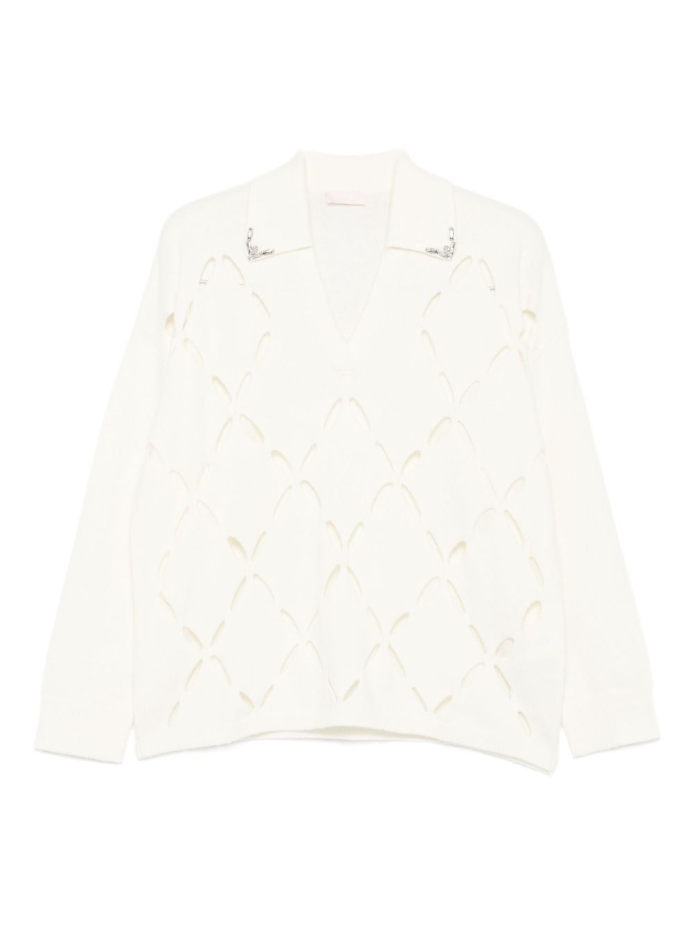 LIU JO Elegant Wool Sweater for Women