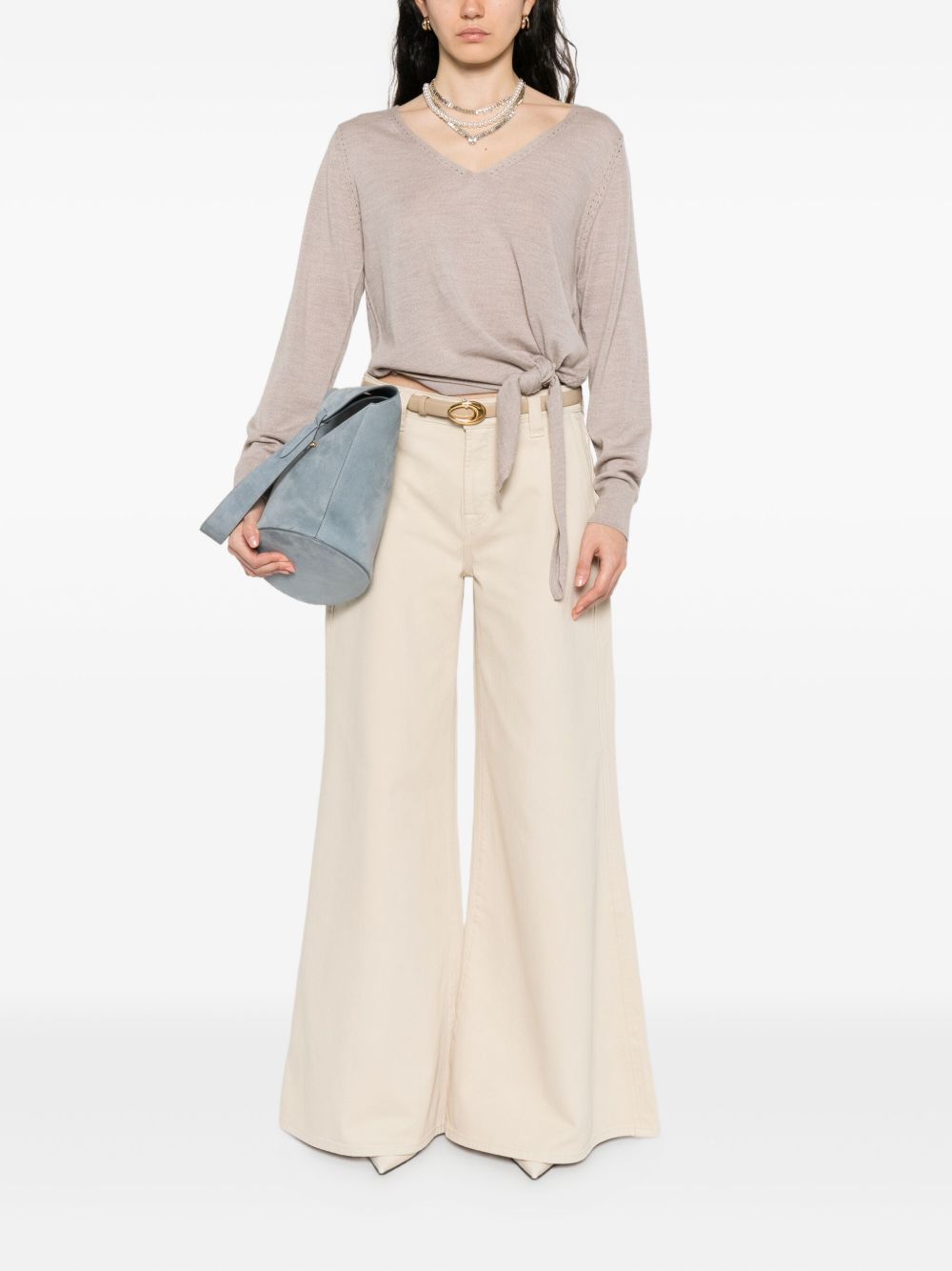 LIU JO Cozy Virgin Wool Sweater for Women