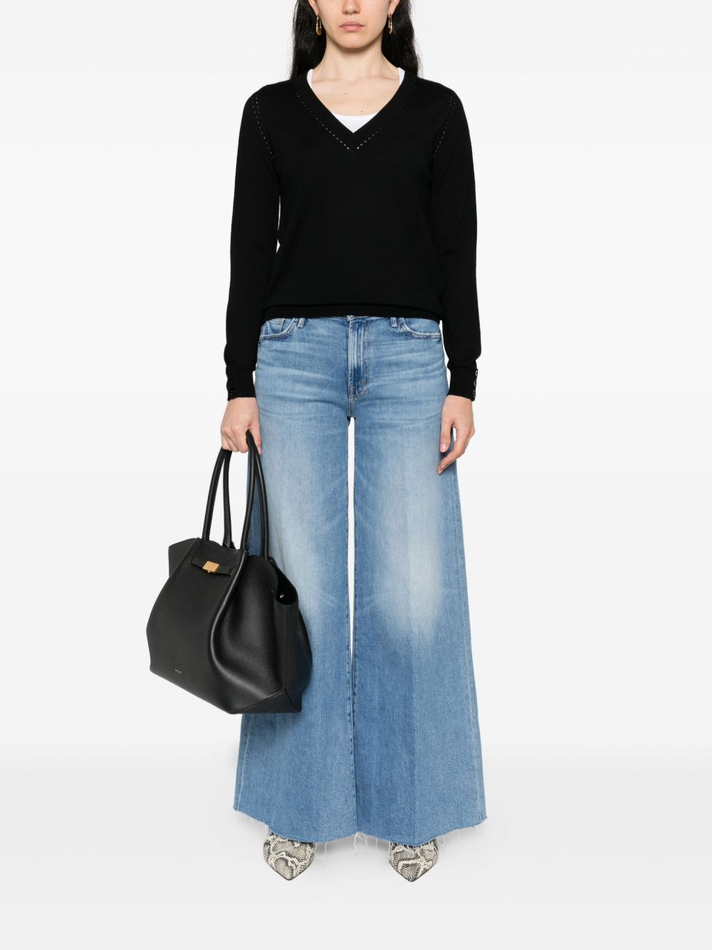 LIU JO Cozy Virgin Wool Sweater for Women