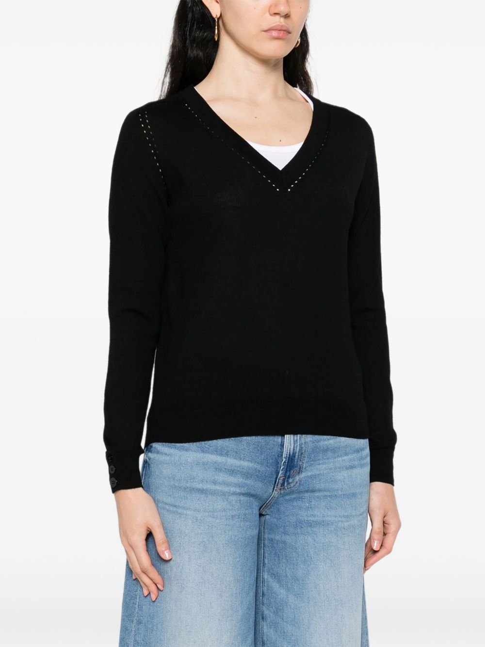 LIU JO Cozy Virgin Wool Sweater for Women