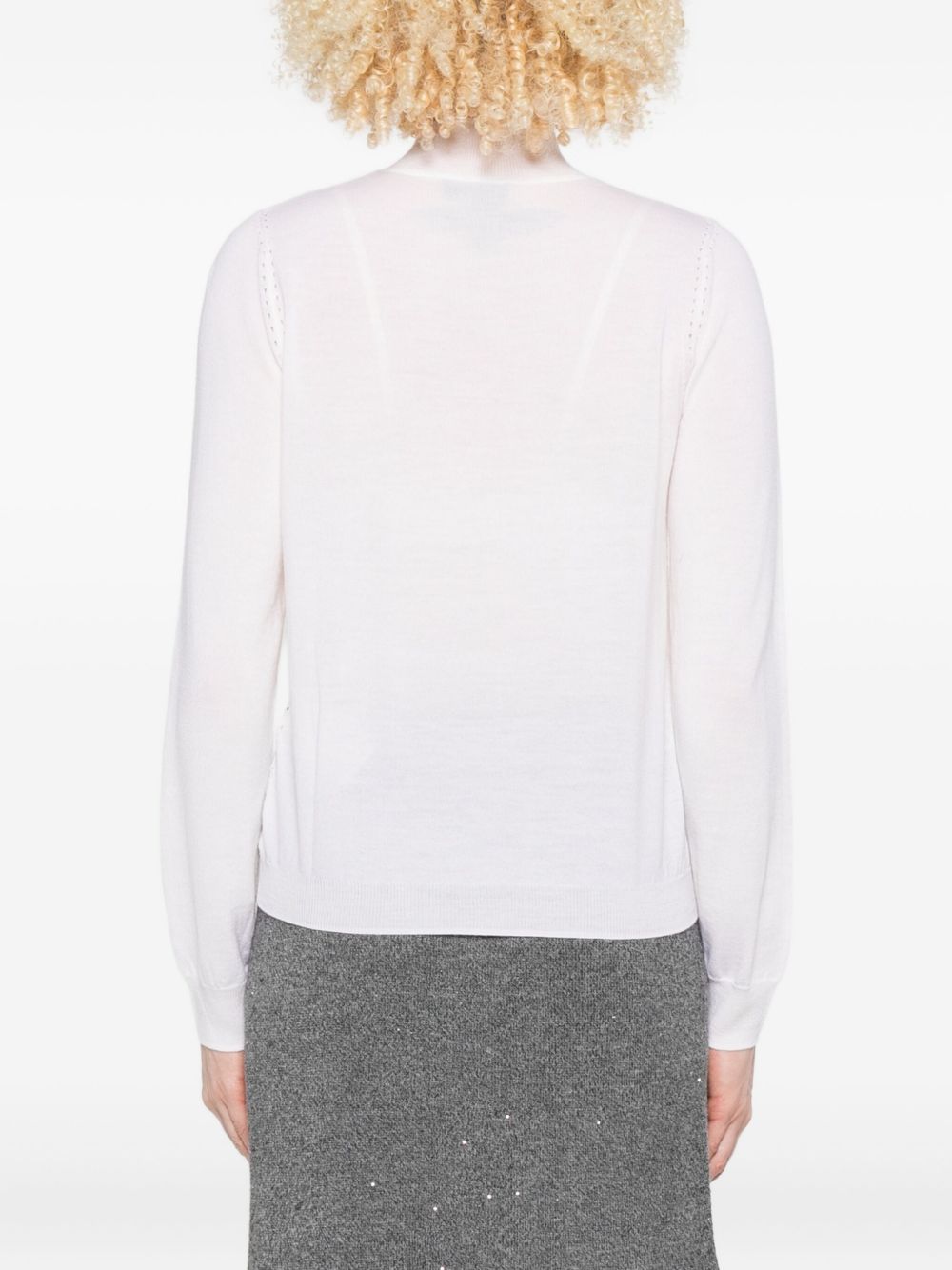 LIU JO Luxe Virgin Wool Sweater for Women