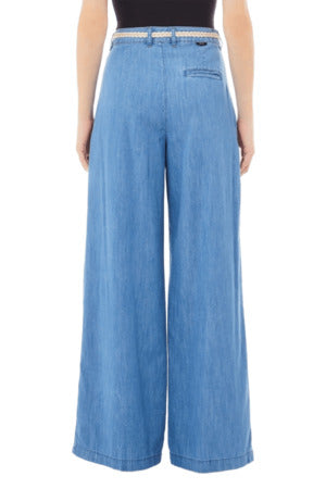 LIU JO Light Denim Trousers for Women