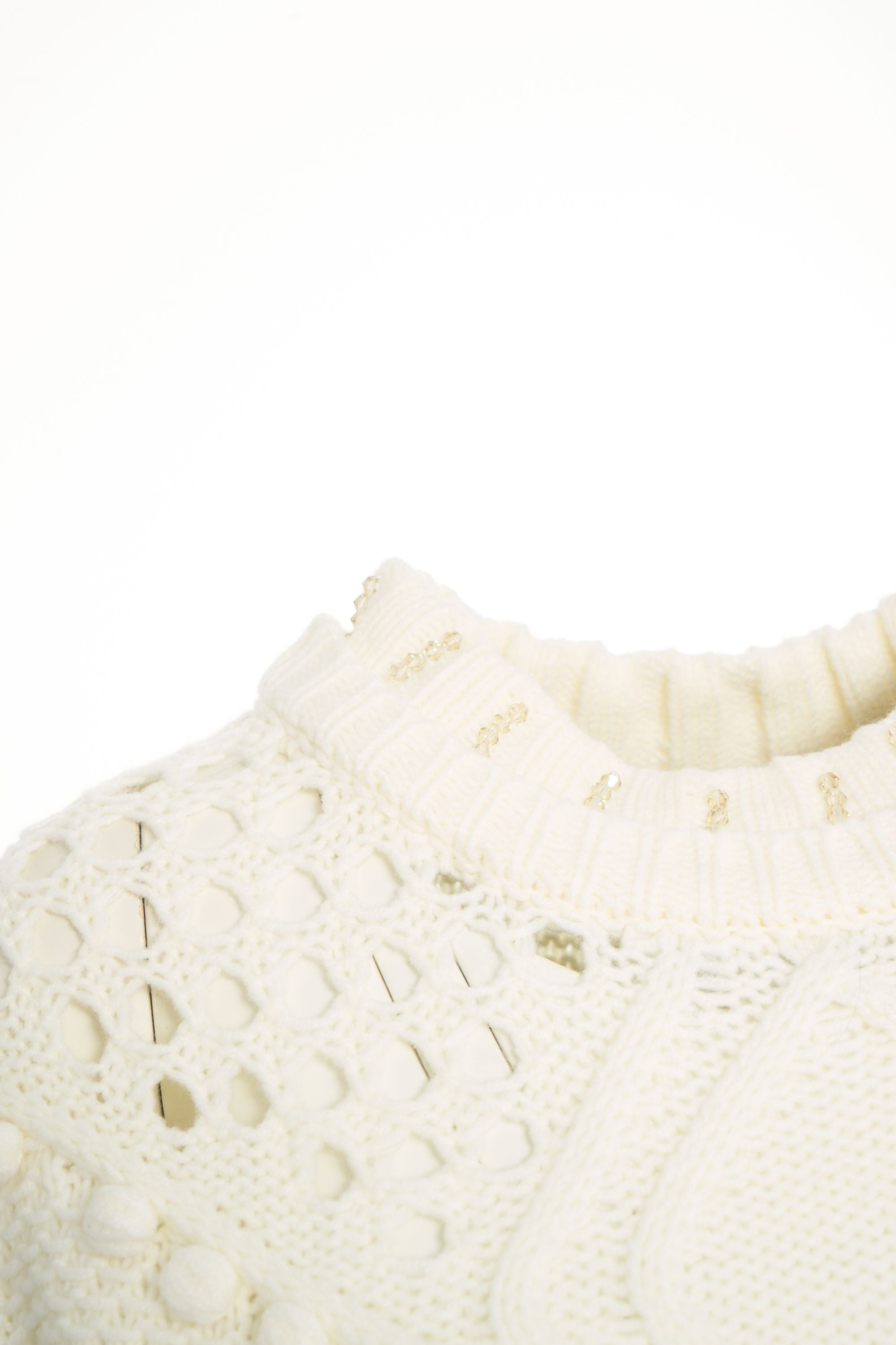 LIU JO Charming Cable Knit Sweater for Women