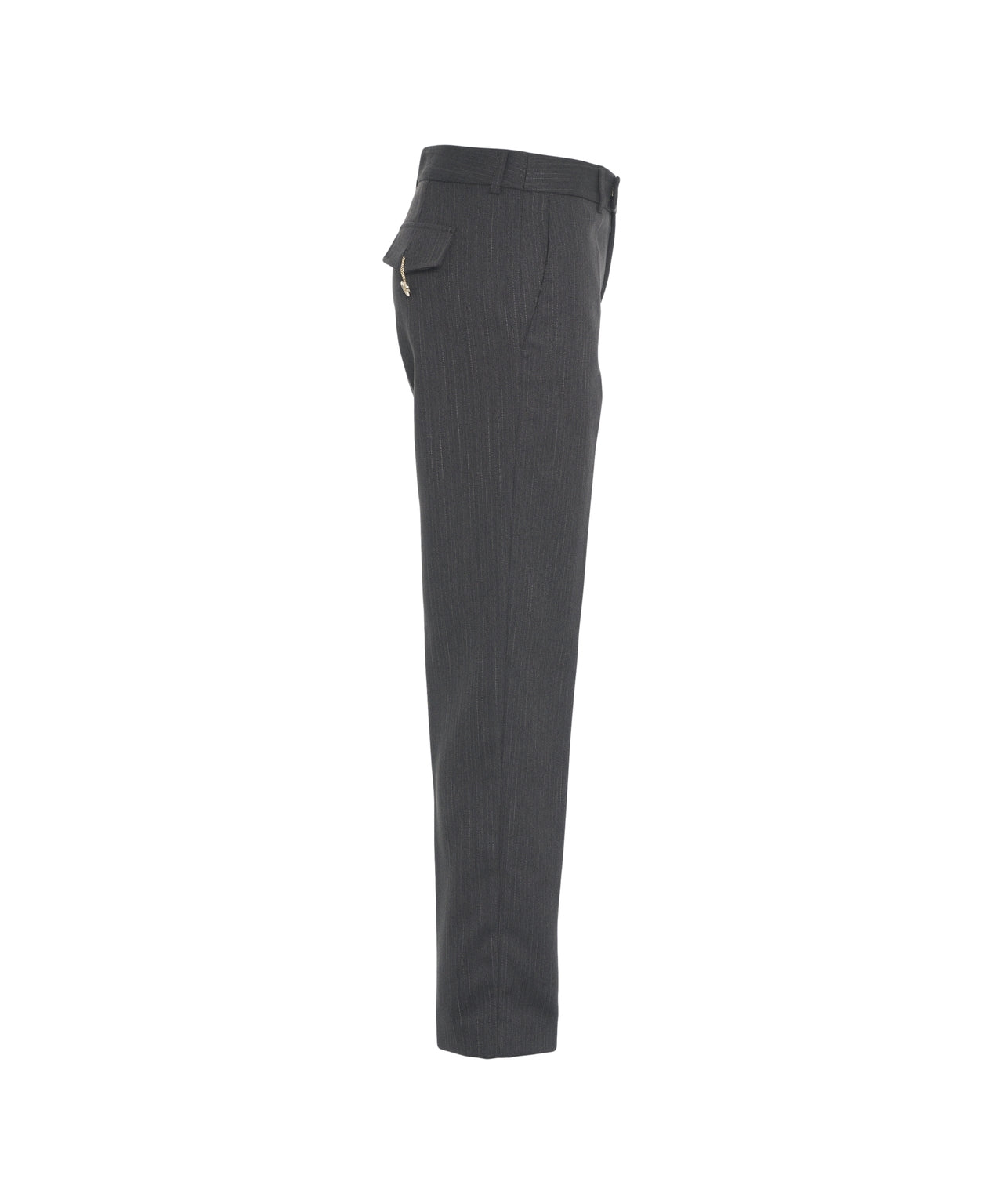 LIU JO Chic Classic Pinstripe Chino Trousers for Women