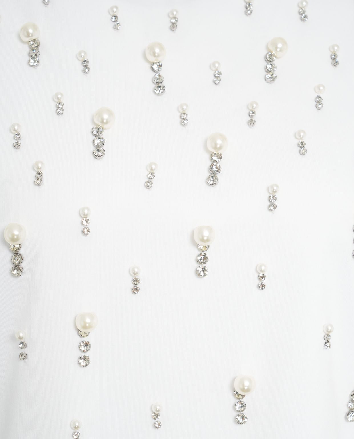 LIU JO Elegant T-shirt with Sparkling Appliqués