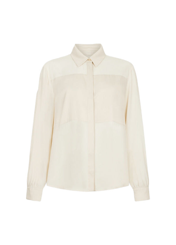 LIU JO WHITE Elegant Pleated Blouse for Women