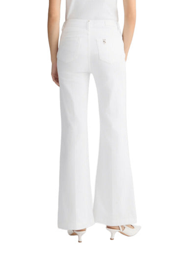 LIU JO WHITE Elegant Women's Trousers for Spring/Summer 2025