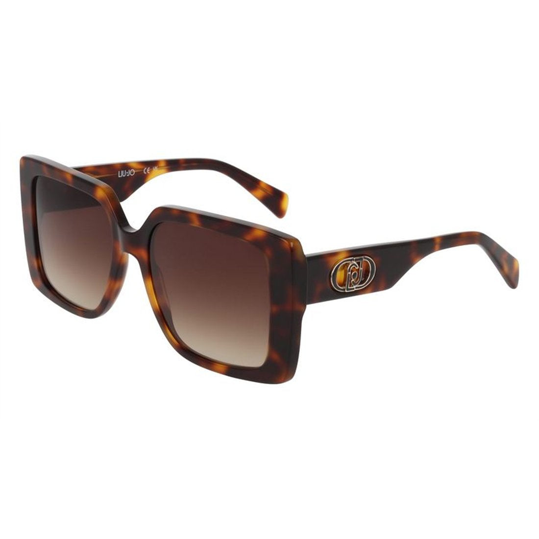 LIU JO Chic Women's Tortoise Frame Sunglasses