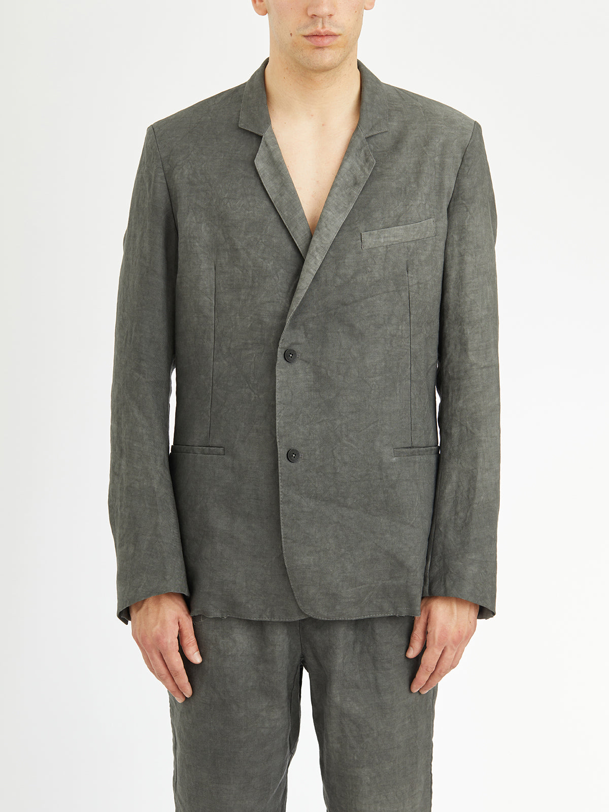 DAUB Cotton and Linen Jacket - Size 50