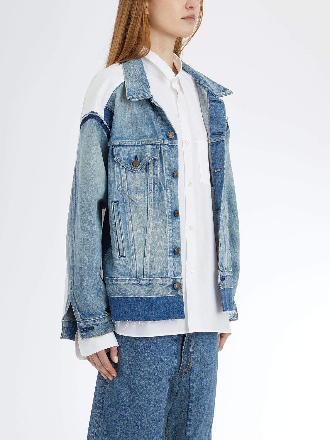 JUNYA WATANABE Women's Denim Shirt Jacket (Size S)
