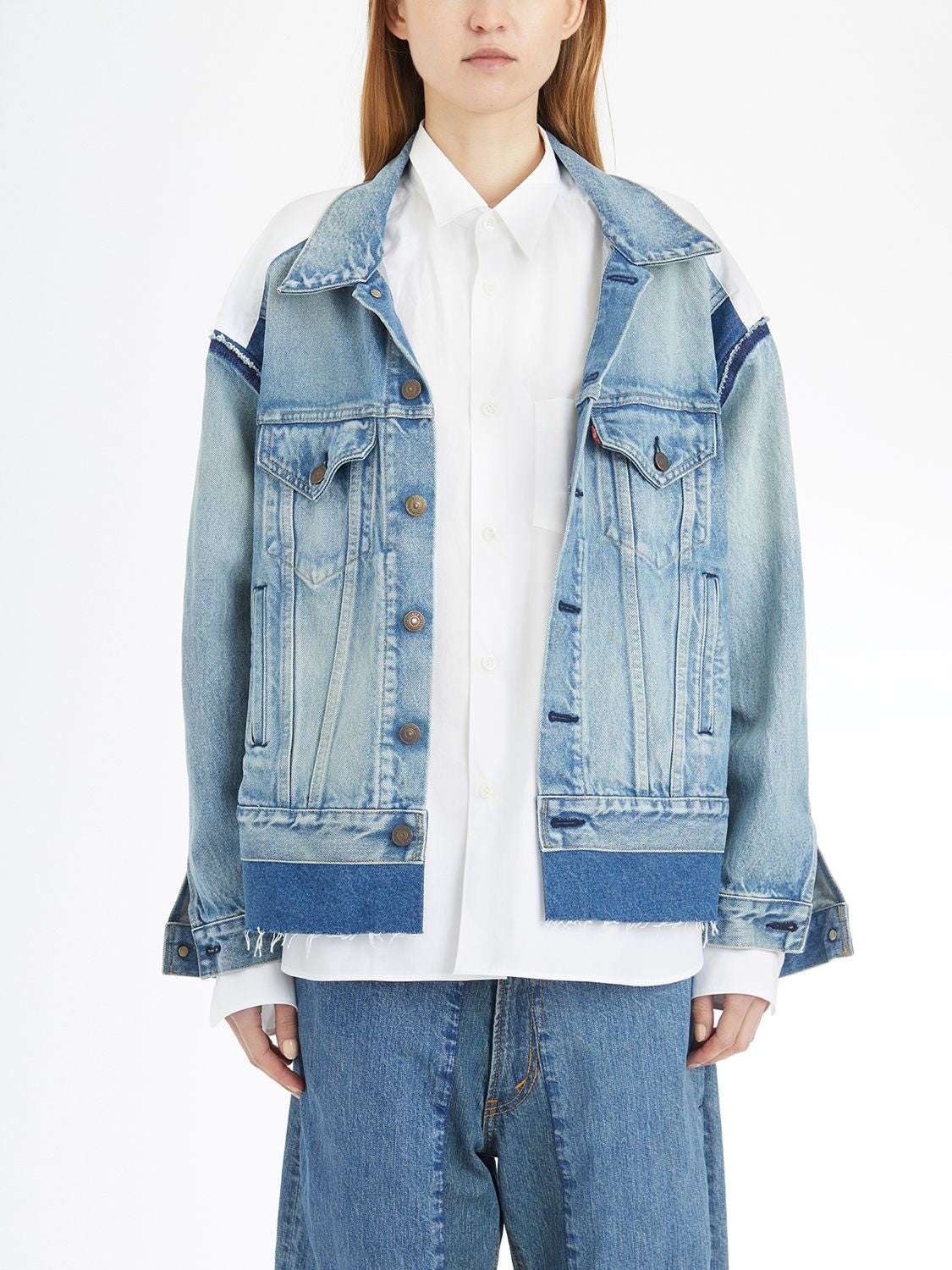 JUNYA WATANABE Women's Denim Shirt Jacket (Size S)