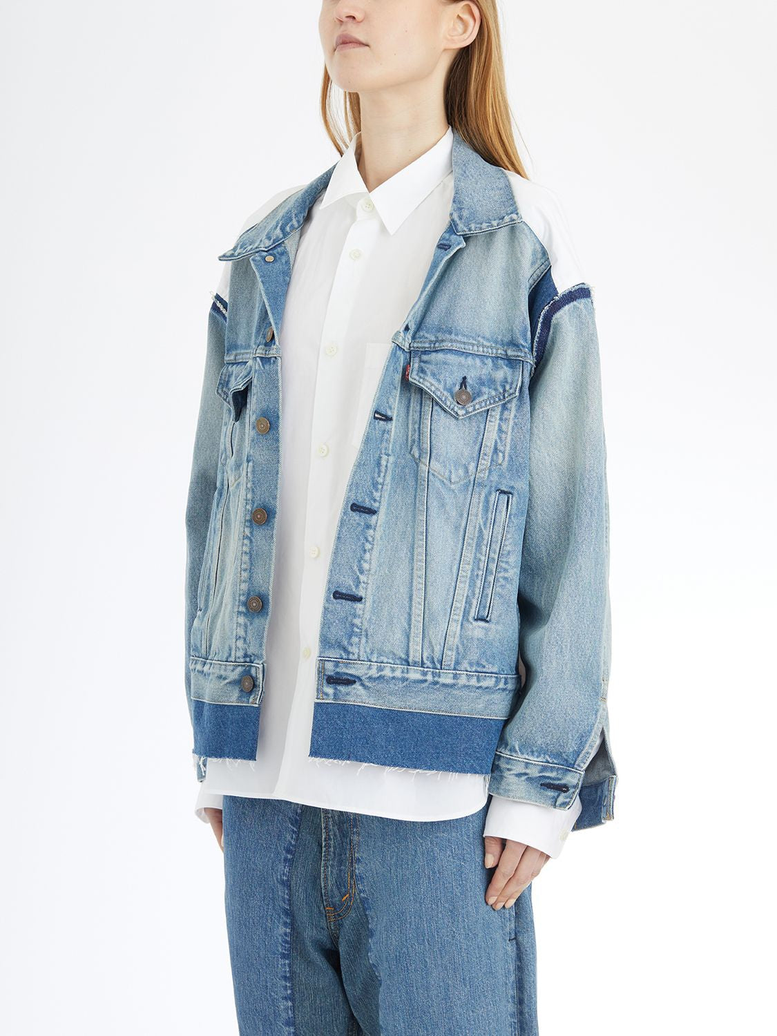 JUNYA WATANABE Women's Denim Shirt Jacket (Size S)