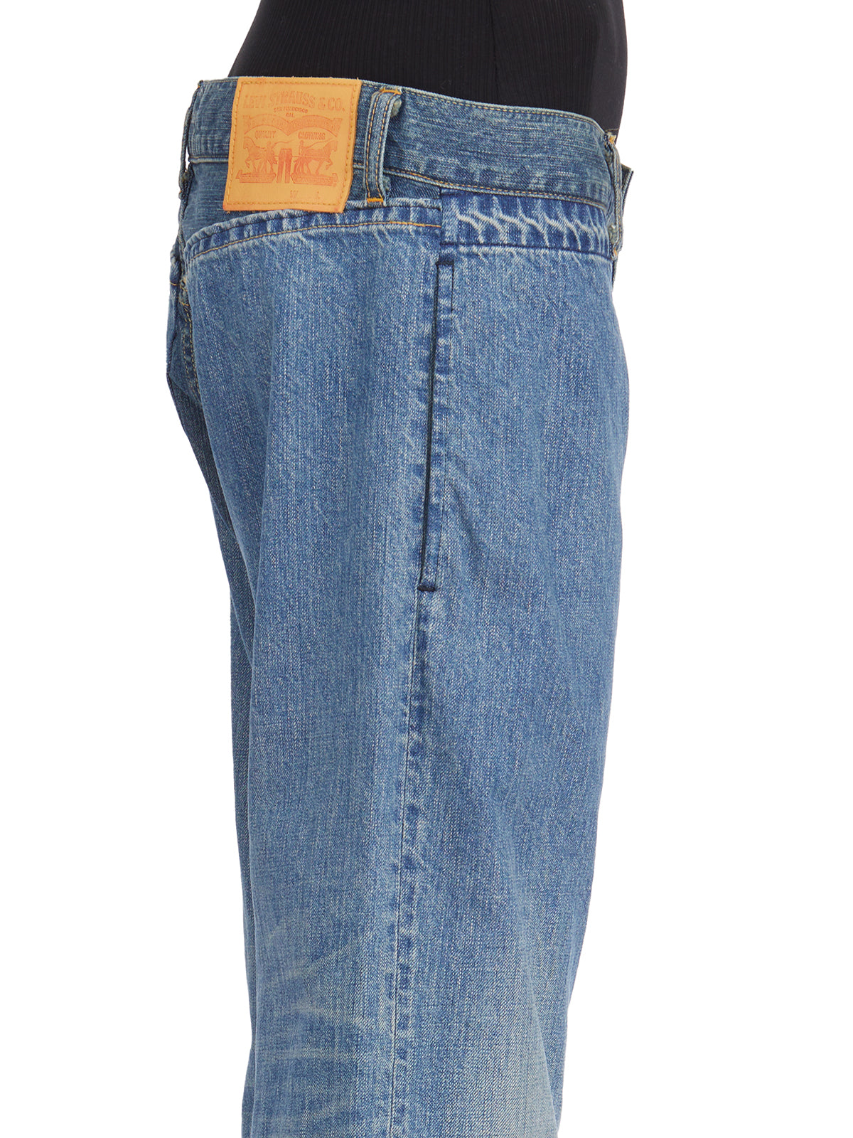 JUNYA WATANABE Reconstructed Flared Denim Pants - Size S