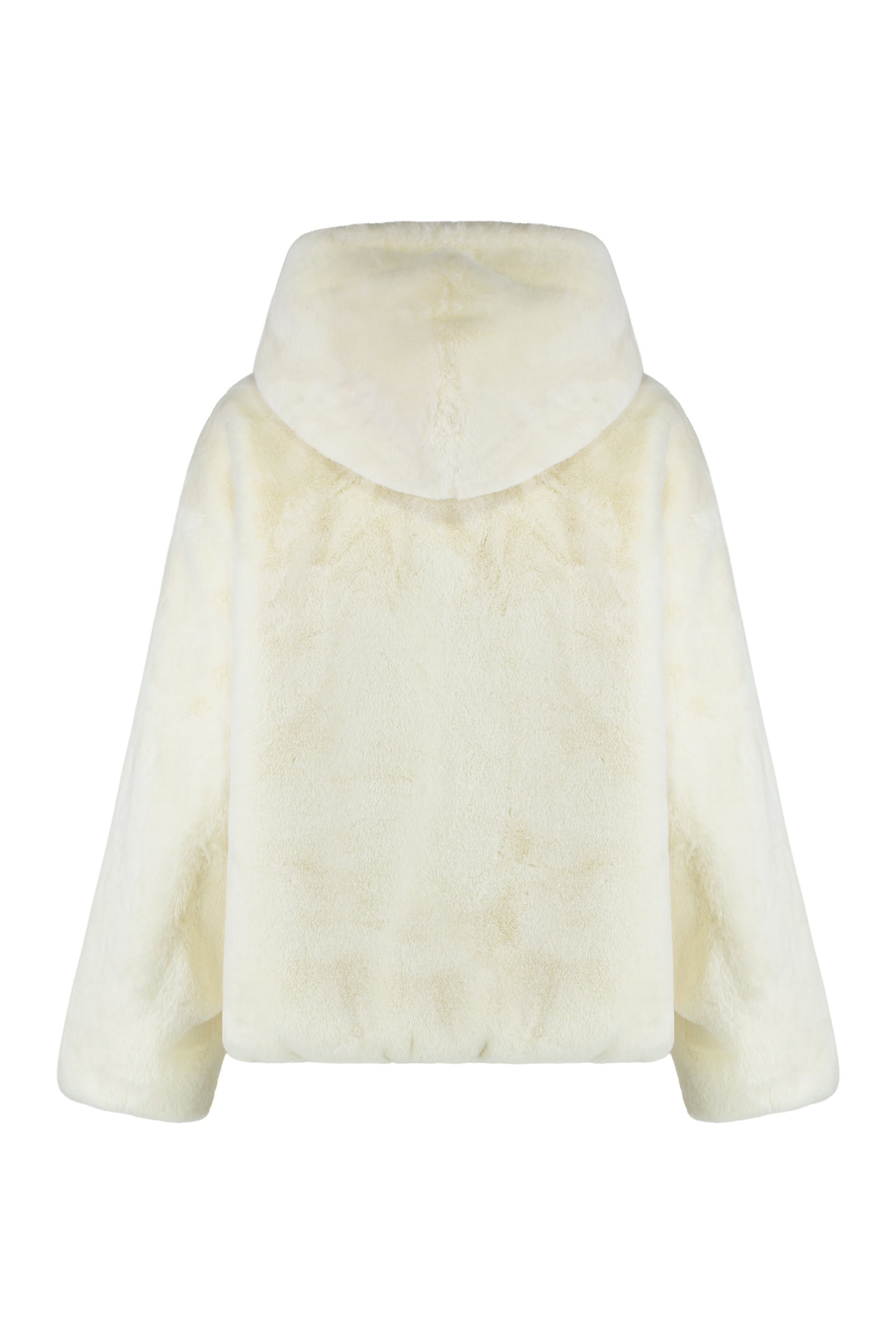 TATRAS Eco-Fur Hooded Jacket with Adjustable Fit