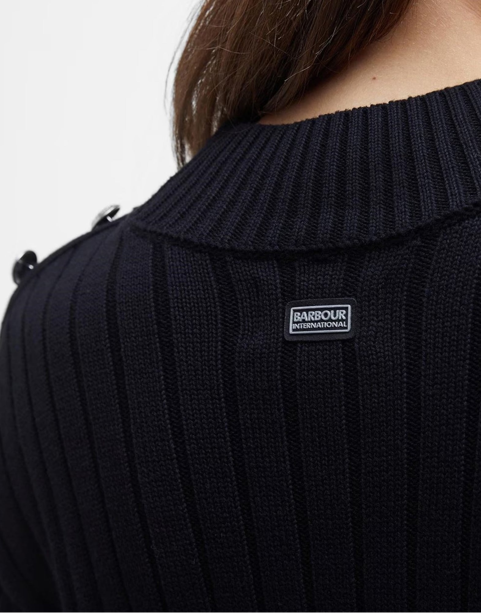 BARBOUR Delia Long Sleeve Knit Sweater for Women