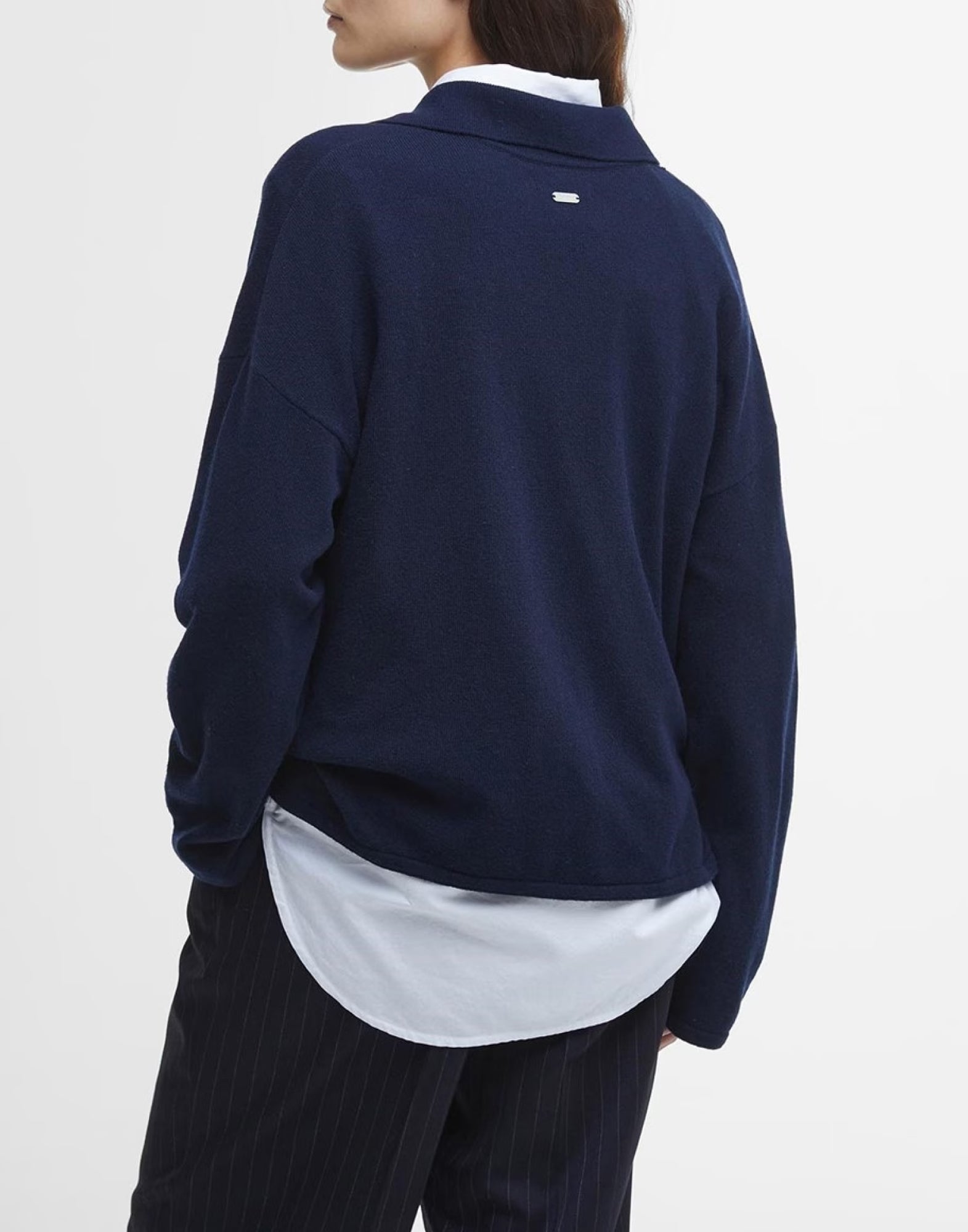 BARBOUR Fearne Knit V-Neck Sweater for Women