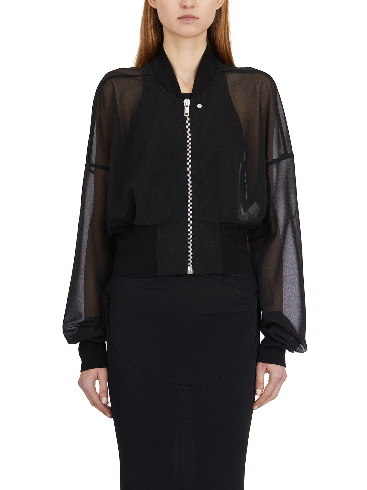 RICKOWENSLILIES Flight Jacket for Women - SS25 Edition