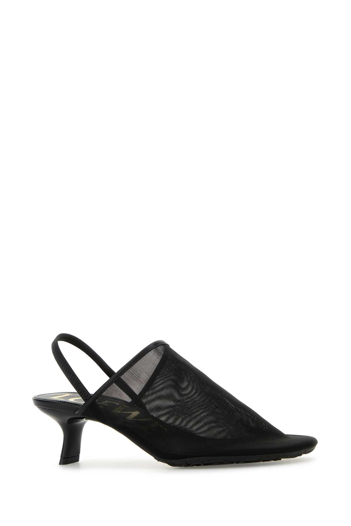 LOEWE Petal Mesh Sling-Back Pumps Flat 45