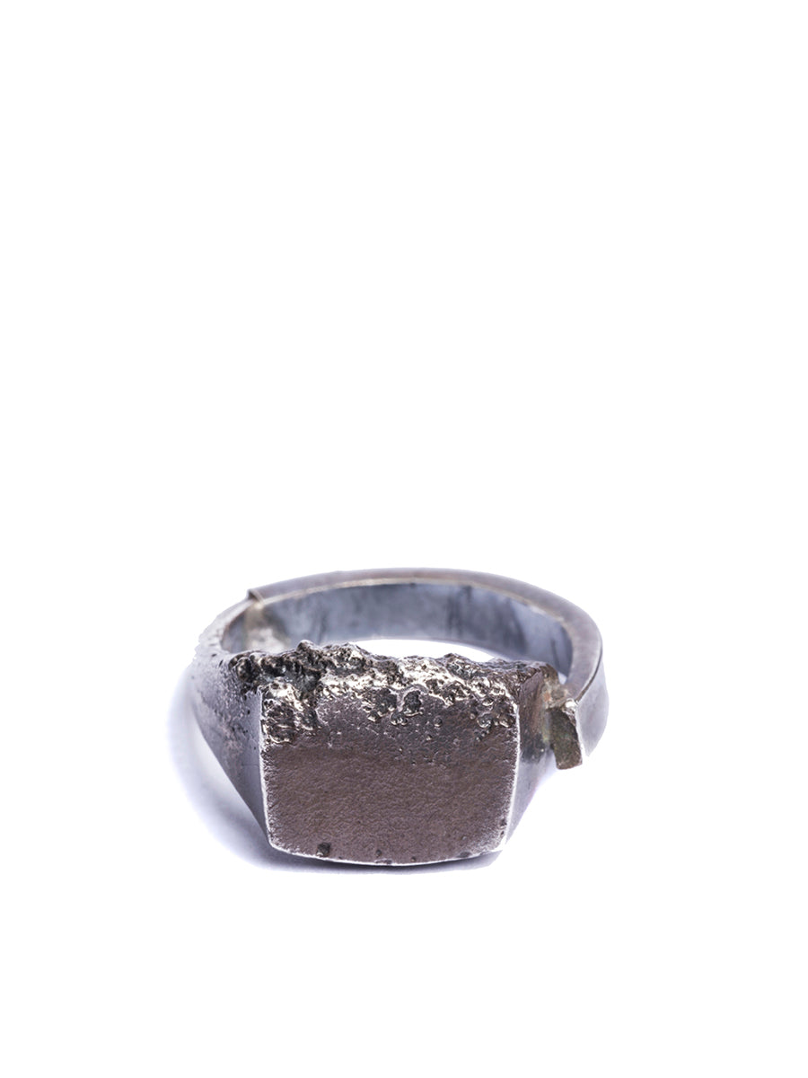 LEON LOUIS Stylish Men's Silver Ring - Sizes S, M, L