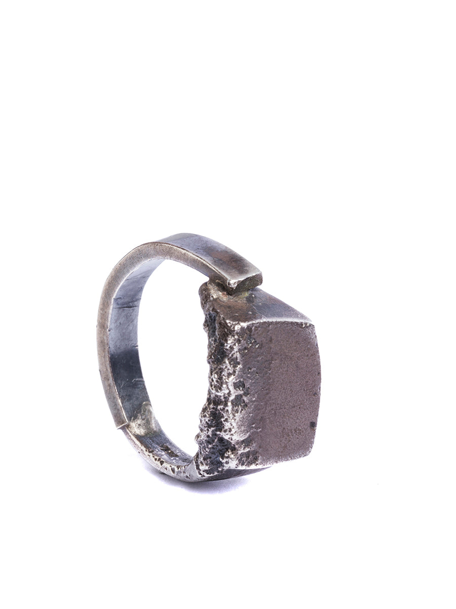 LEON LOUIS Stylish Men's Silver Ring - Sizes S, M, L