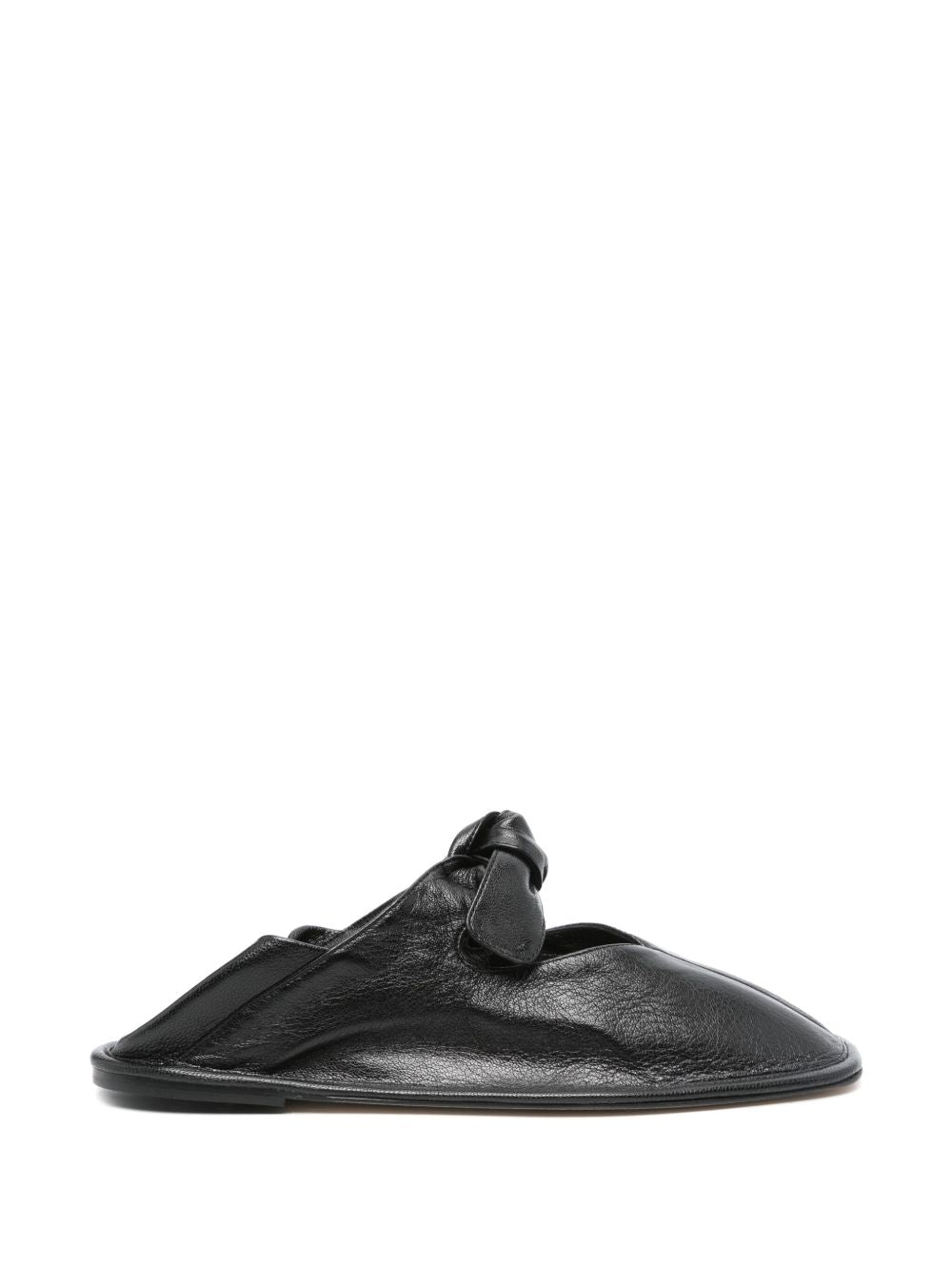 HEREU Leather Ballerina Flats