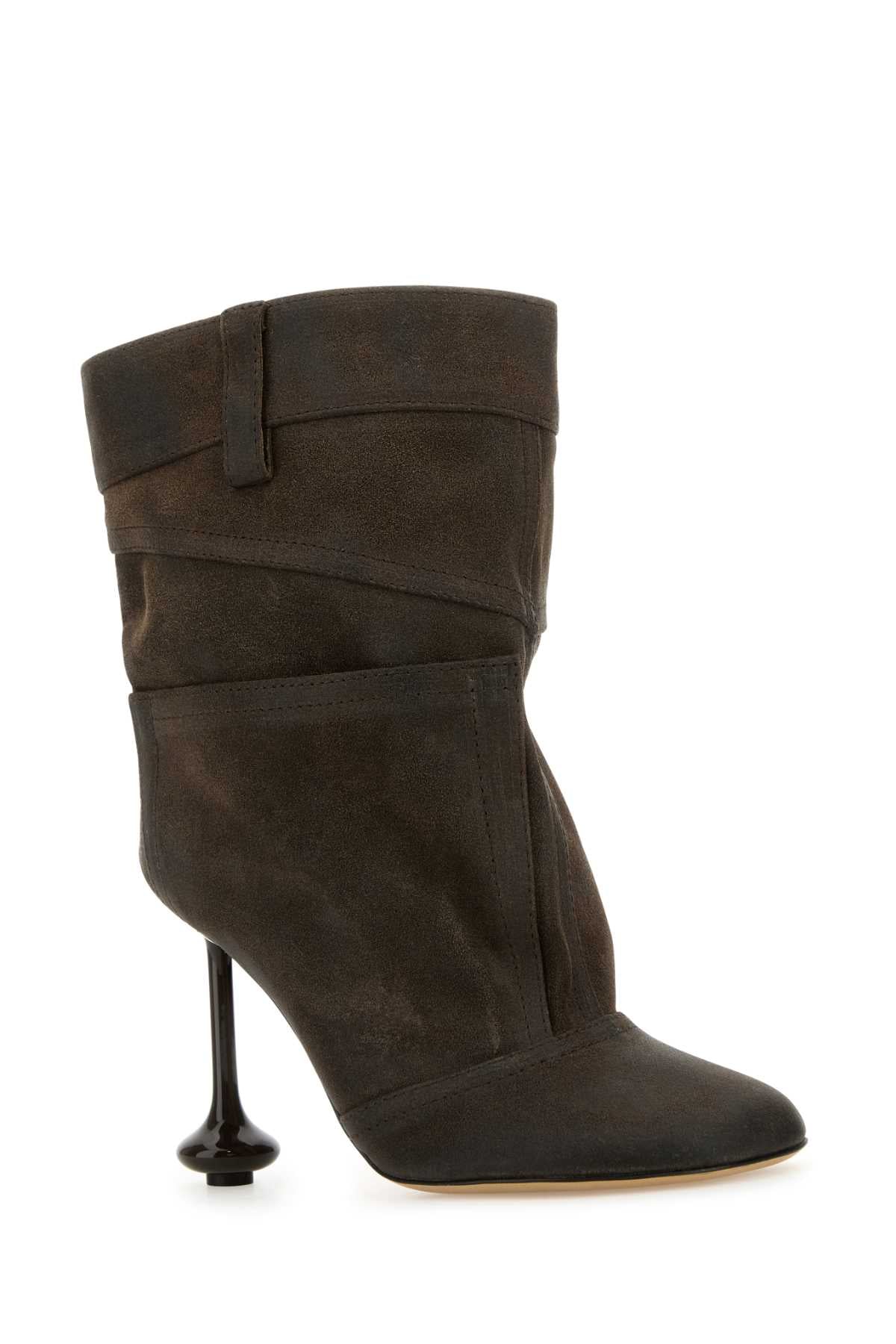 LOEWE Suede Ankle Boots