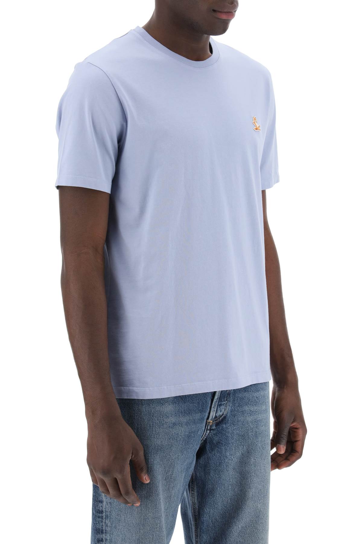 MAISON KITSUNÉ Chillax Fox Patch T-Shirt - Men's Mini Fit