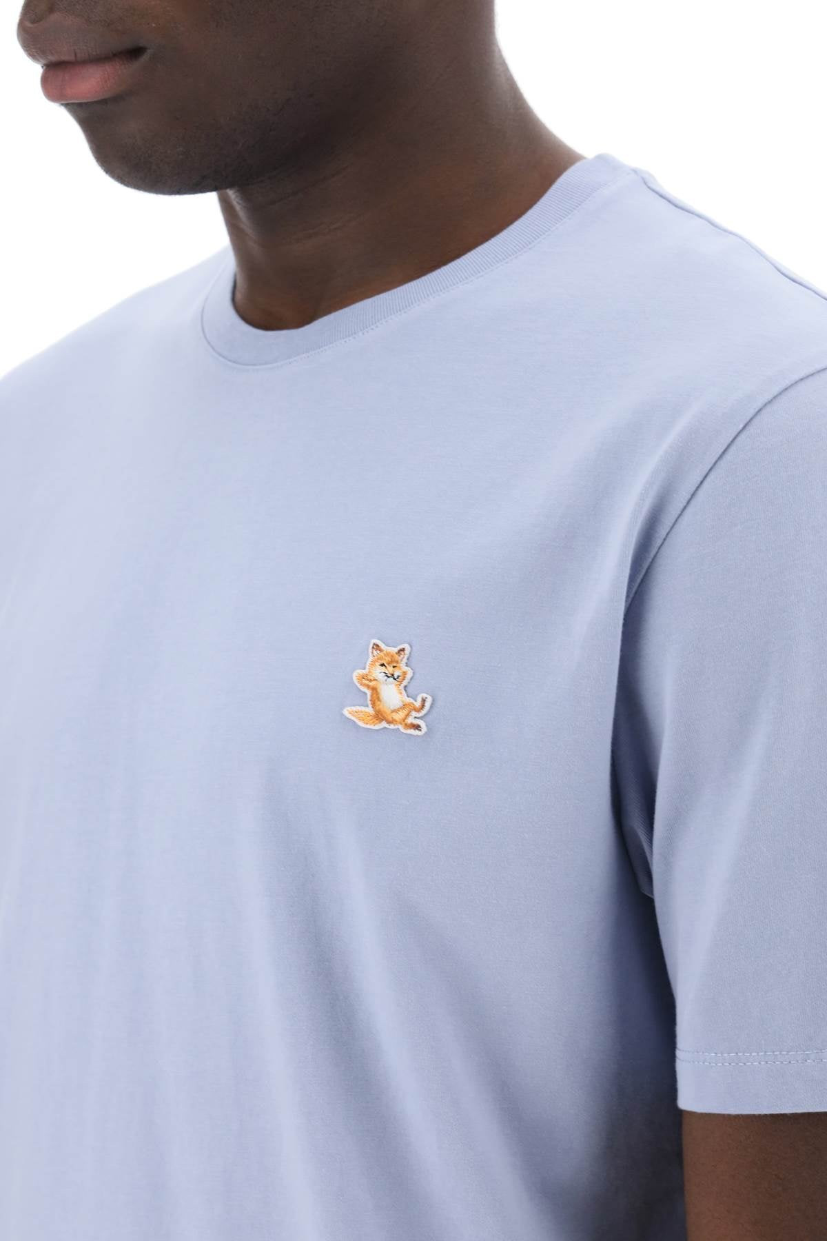 MAISON KITSUNÉ Chillax Fox Patch T-Shirt - Men's Mini Fit