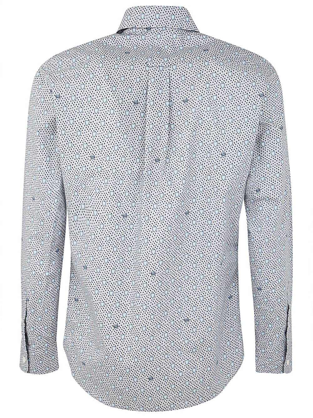 MAISON KITSUNÉ Classic Shield Printed Cotton Shirt for Men