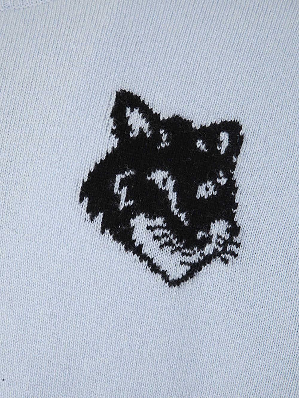 MAISON KITSUNÉ Fox Head Intarsia Comfort Jumper - Modern Fit