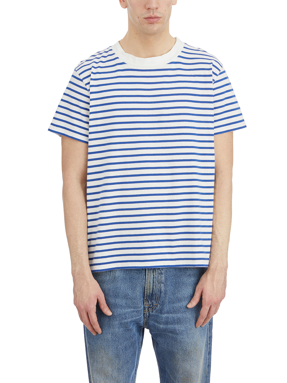 OUR LEGACY Relaxed Fit Striped T-Shirt