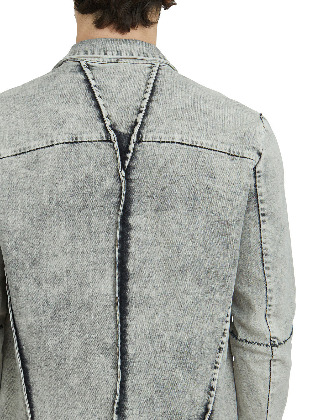 MASNADA Men's Classic Denim Jacket - Size 48