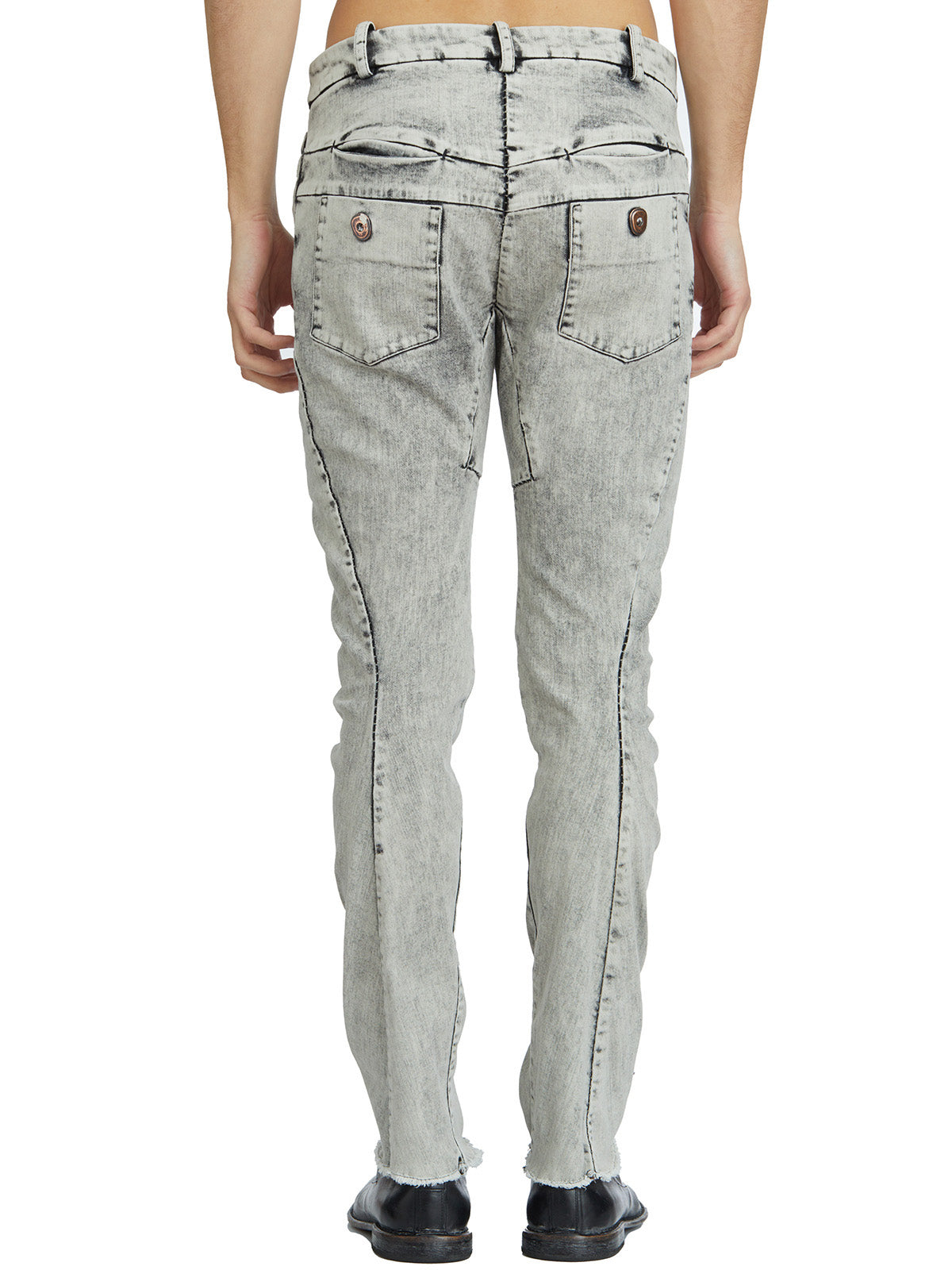 MASNADA Slim Fit Denim Trousers - Size 48