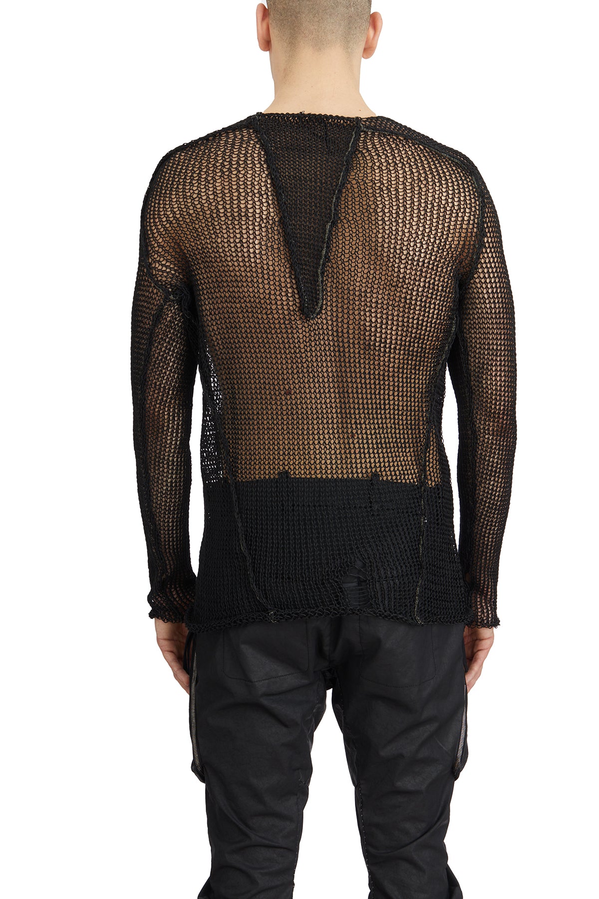 MASNADA Crew Neck Linen Sweater - Size M