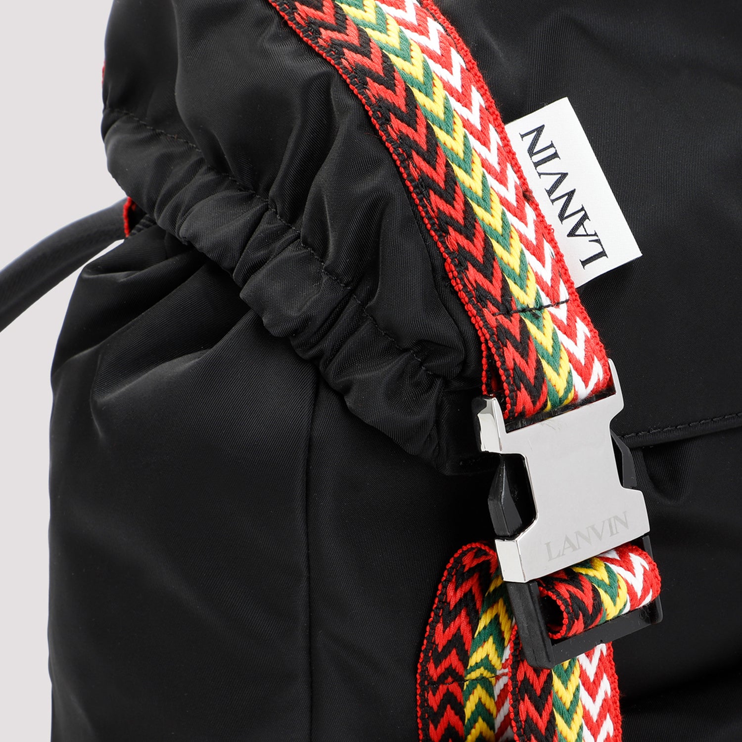 LANVIN Stylish Nylon Handbag for Men