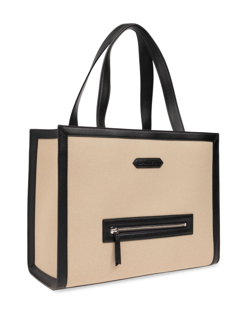 LANVIN Horizontal Frame Shopper Handbag