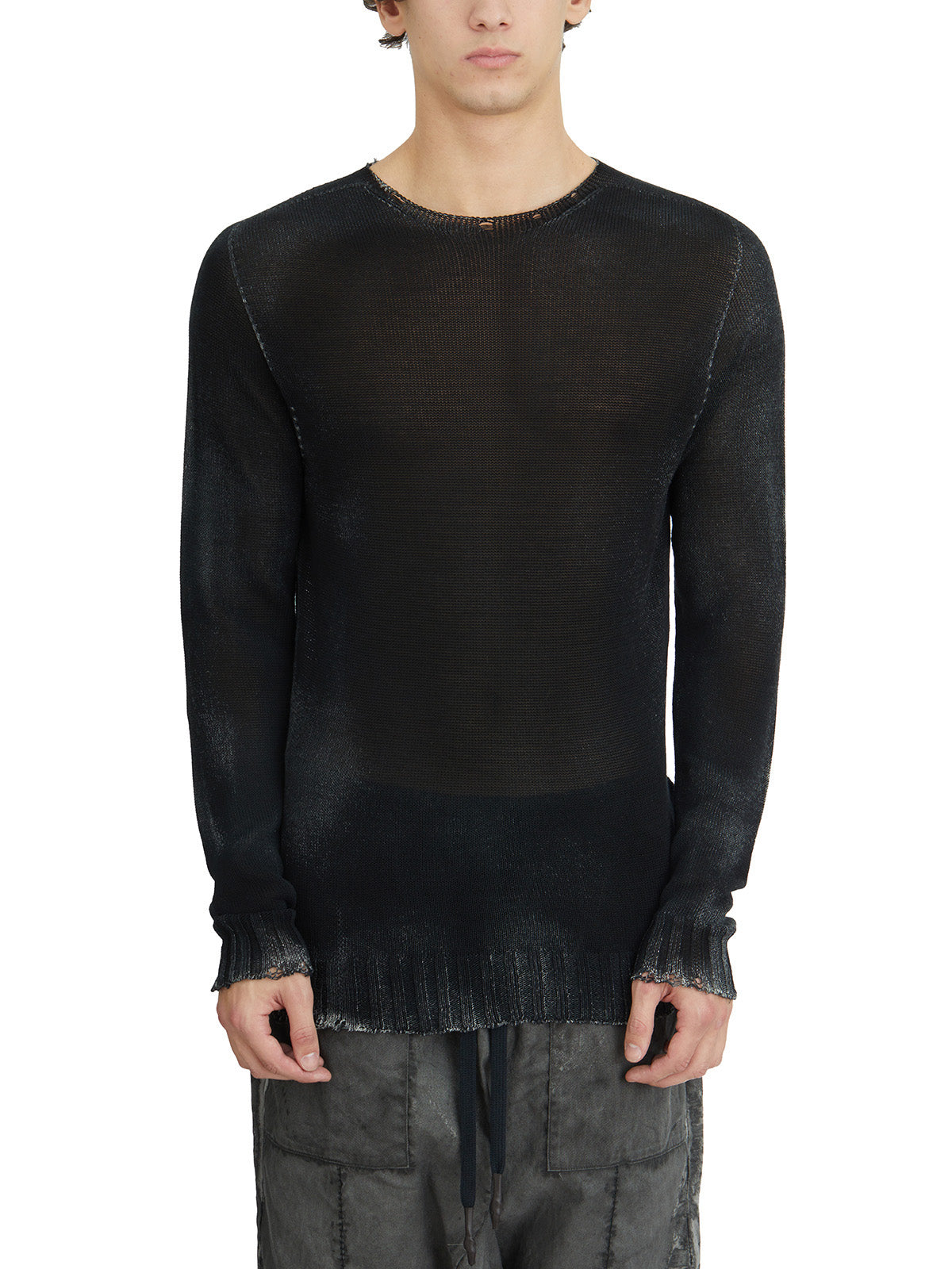 MD75 Crew Neck Cotton Sweater - Size M