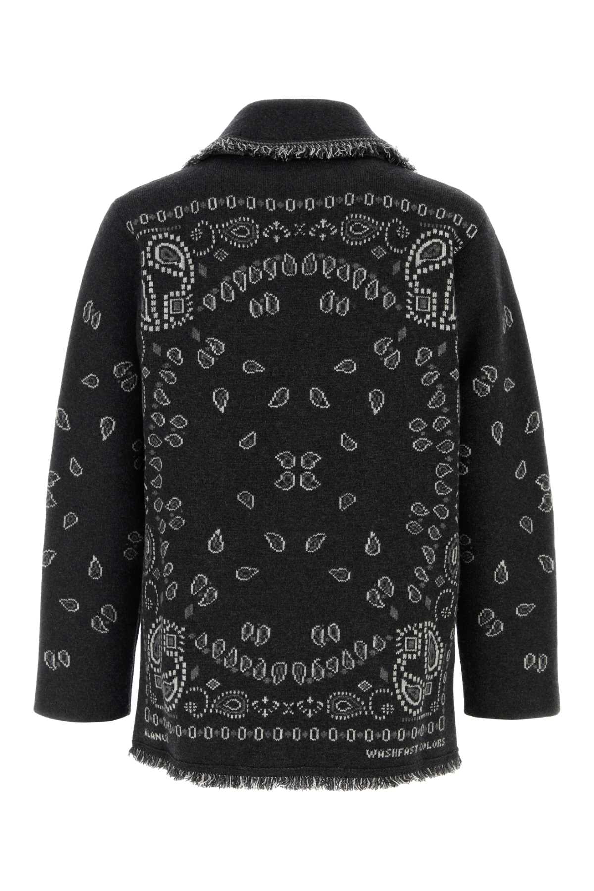 ALANUI Embroidered Cashmere Bandana Cardigan