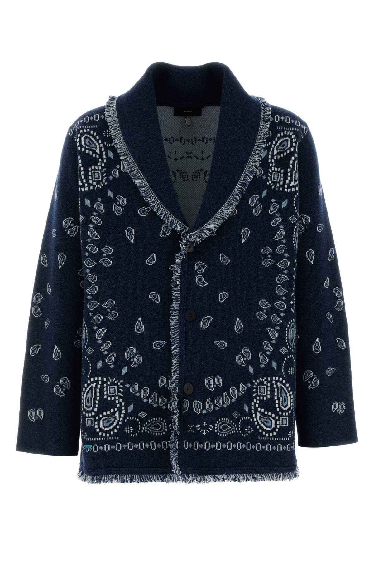 ALANUI Embroidered Cashmere Oversize Cardigan