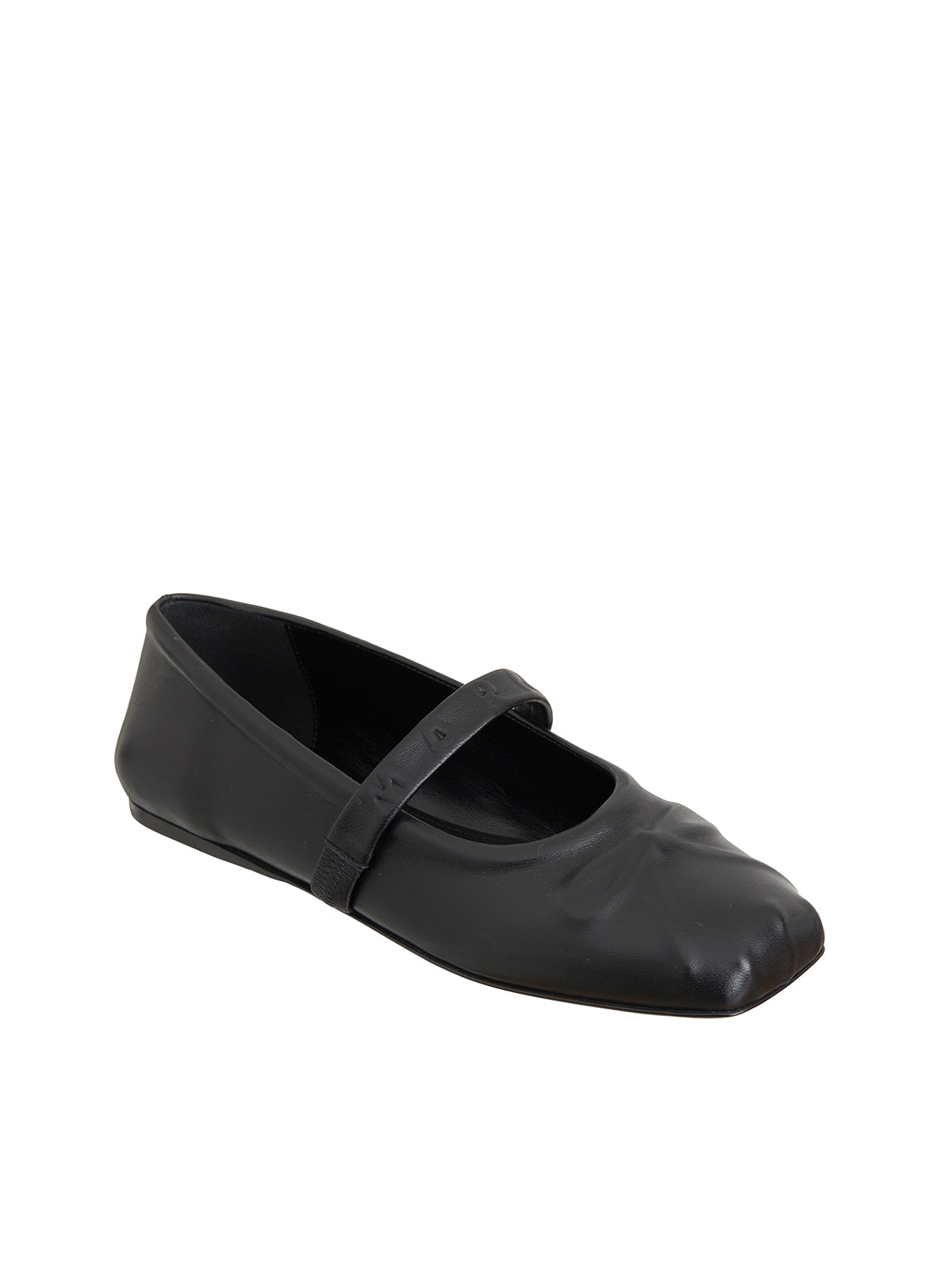 MARNI Classic Leather Mary Jane Ballerina Flats